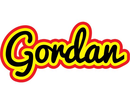 Gordan flaming logo