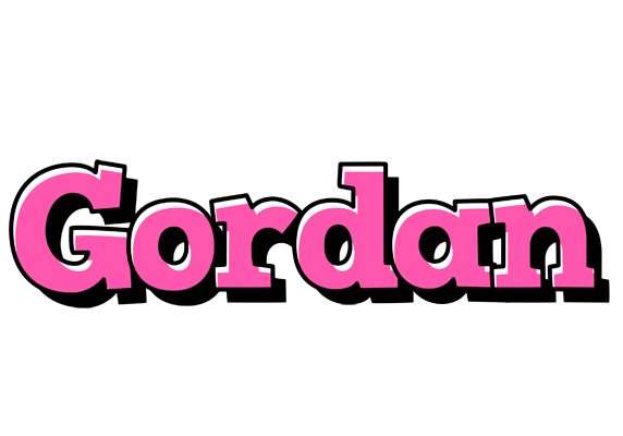 Gordan girlish logo