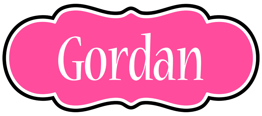 Gordan invitation logo