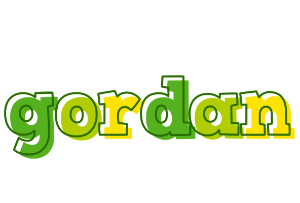 Gordan juice logo