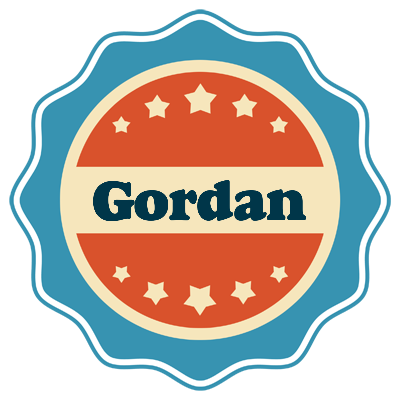 Gordan labels logo