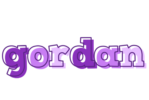 Gordan sensual logo