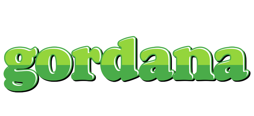 Gordana apple logo