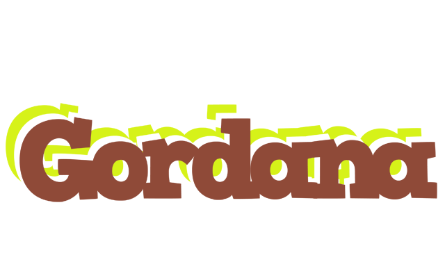 Gordana caffeebar logo