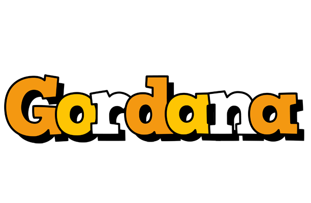 Gordana cartoon logo