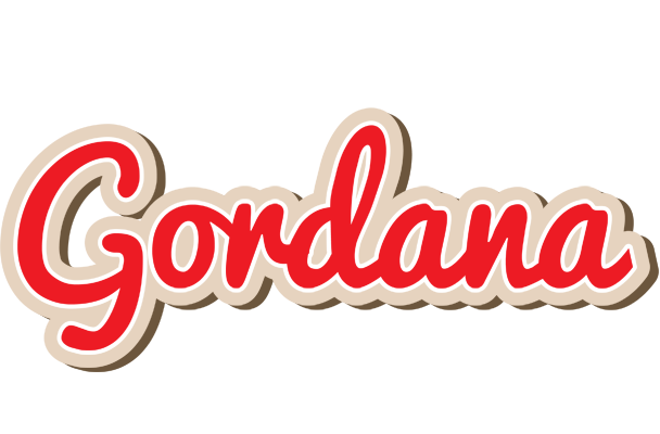 Gordana chocolate logo