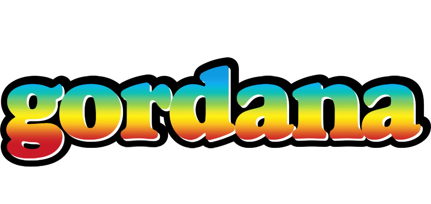 Gordana color logo