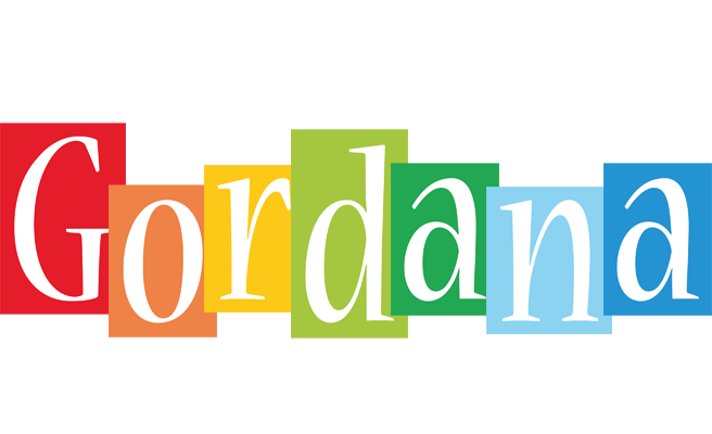 Gordana colors logo