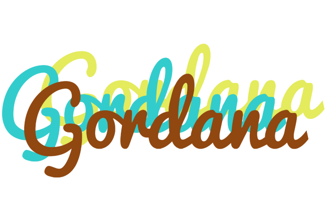 Gordana cupcake logo