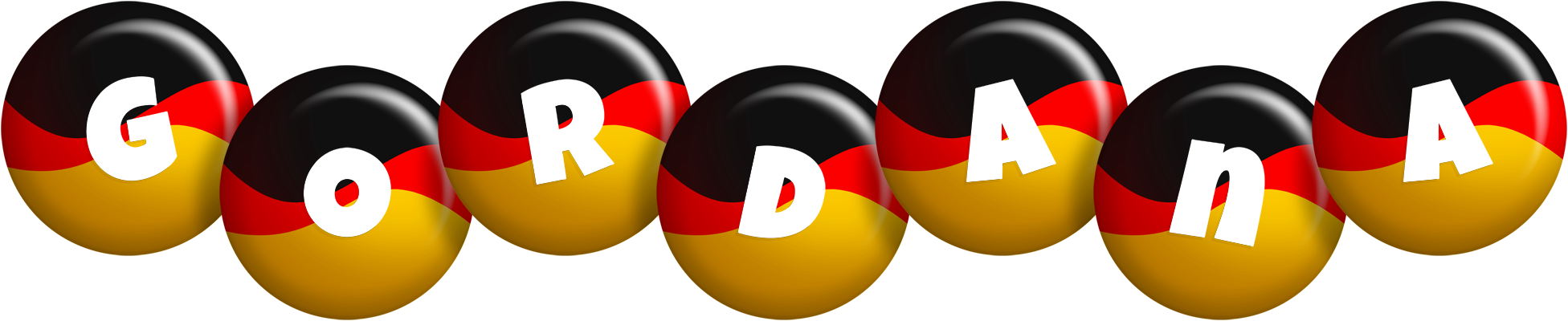 Gordana german logo