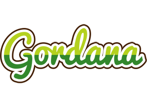 Gordana golfing logo