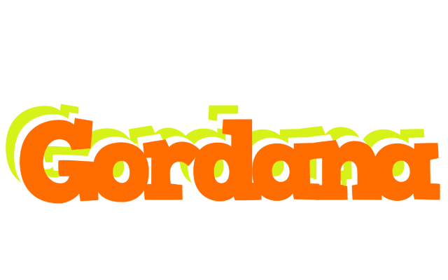 Gordana healthy logo