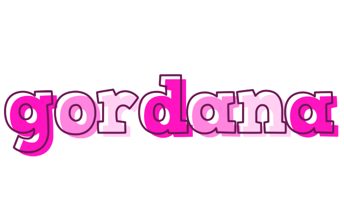 Gordana hello logo