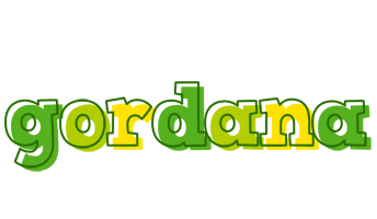Gordana juice logo