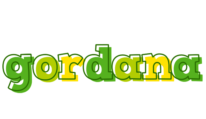 Gordana juice logo