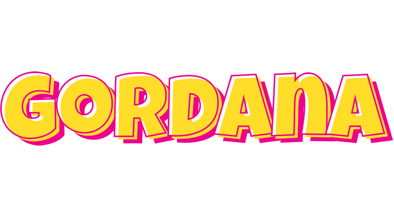 Gordana kaboom logo
