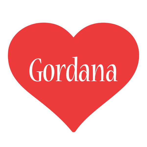 Gordana love logo