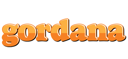 Gordana orange logo
