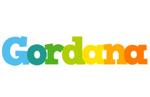 Gordana rainbows logo