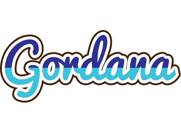 Gordana raining logo
