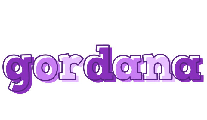 Gordana sensual logo