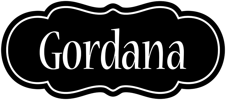 Gordana welcome logo