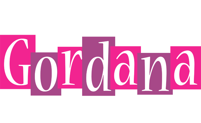 Gordana whine logo