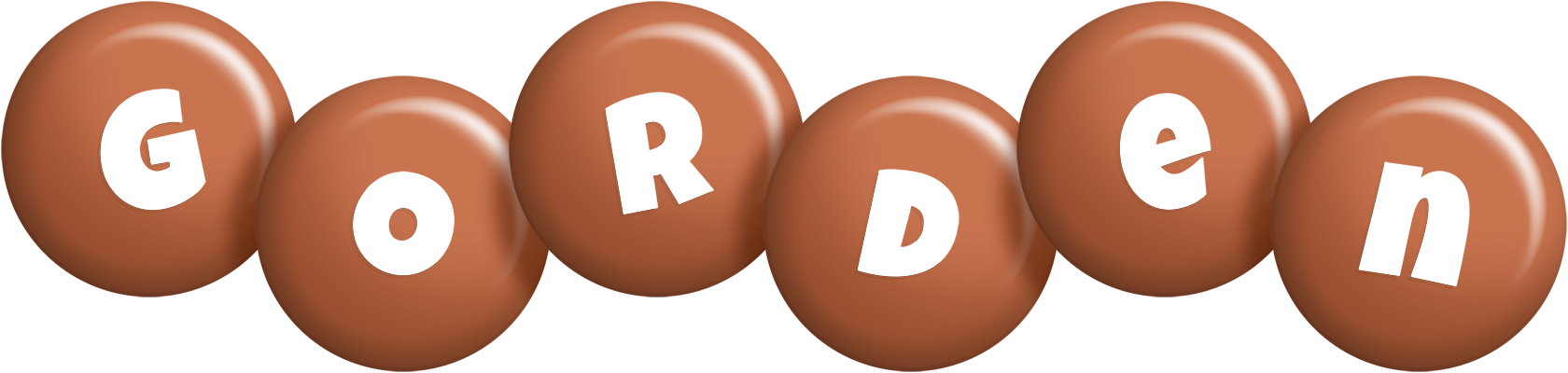 Gorden candy-brown logo