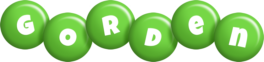 Gorden candy-green logo