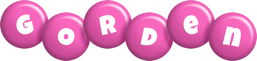 Gorden candy-pink logo