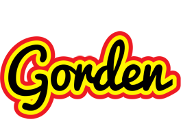 Gorden flaming logo