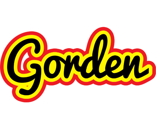 Gorden flaming logo