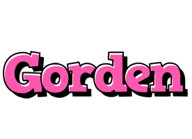 Gorden girlish logo