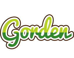 Gorden golfing logo