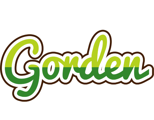 Gorden golfing logo