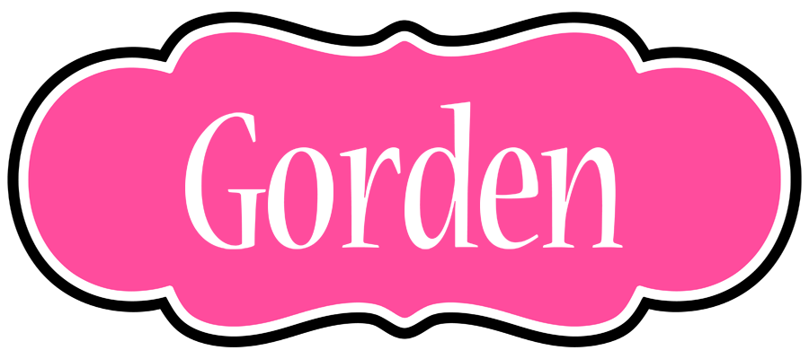Gorden invitation logo