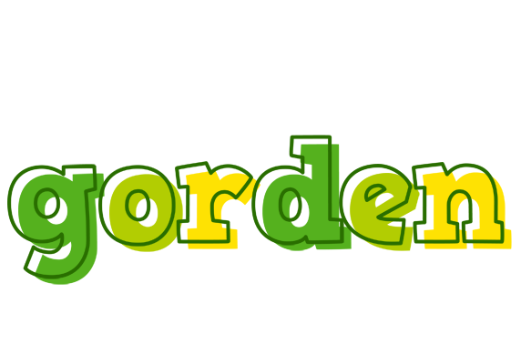 Gorden juice logo