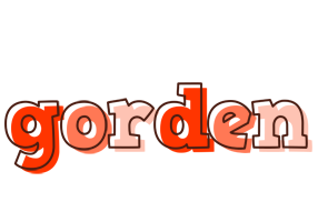 Gorden paint logo