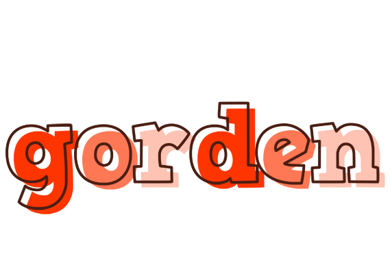 Gorden paint logo