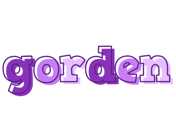 Gorden sensual logo