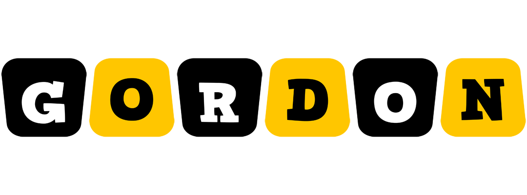 Gordon boots logo