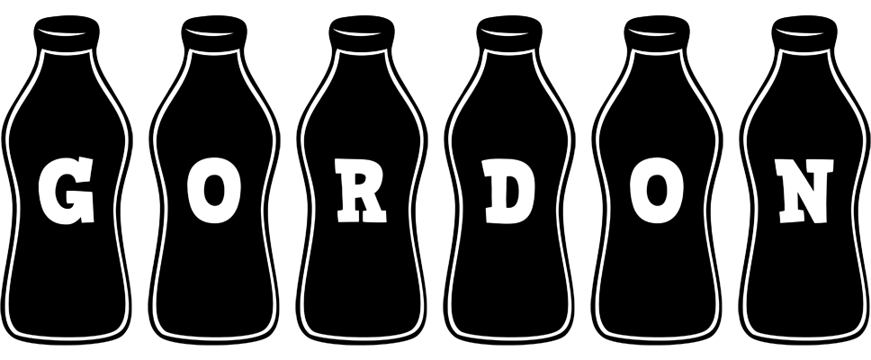 Gordon bottle logo