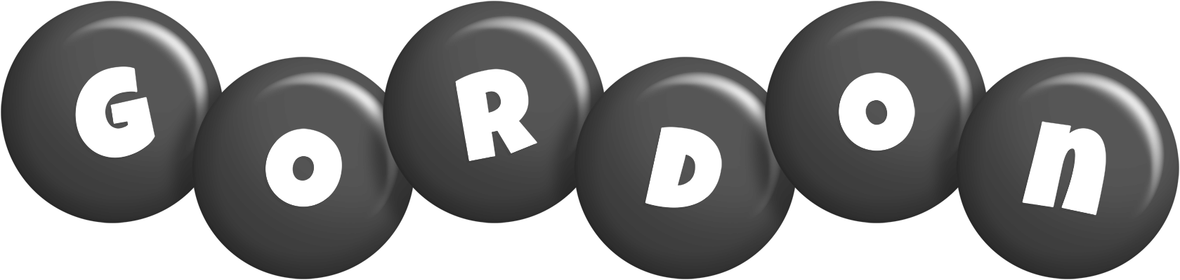 Gordon candy-black logo