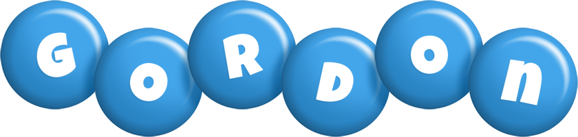 Gordon candy-blue logo