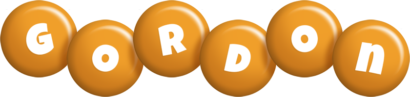 Gordon candy-orange logo