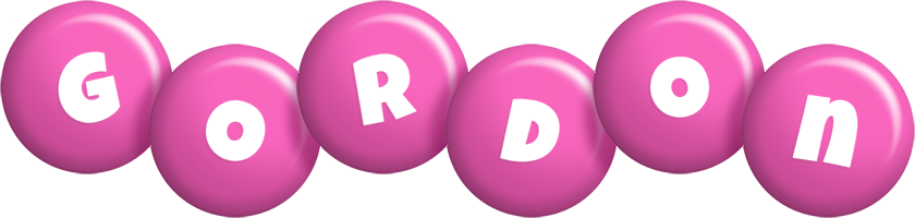 Gordon candy-pink logo