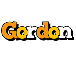 Gordon cartoon logo