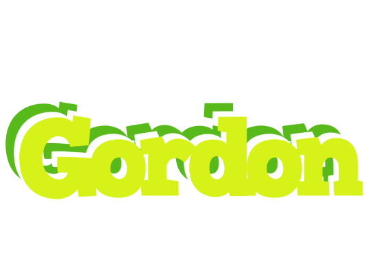 Gordon citrus logo