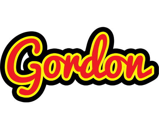 Gordon fireman logo