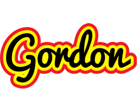 Gordon flaming logo